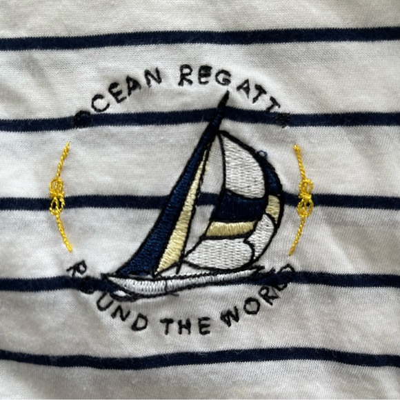 Nautical Crop Top - Picture 4 of 4